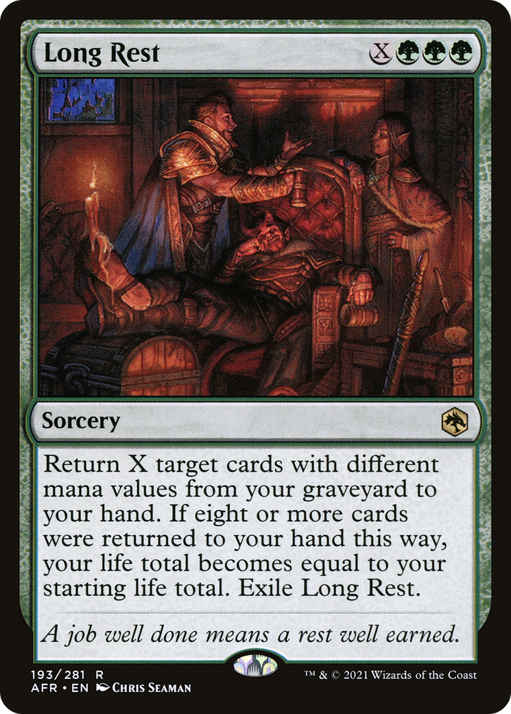 Long Rest [Dungeons & Dragons: Adventures in the Forgotten Realms] Foil