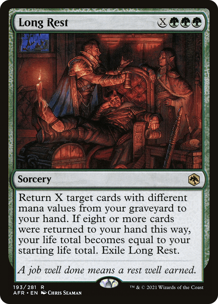 Long Rest [Dungeons & Dragons: Adventures in the Forgotten Realms] Foil