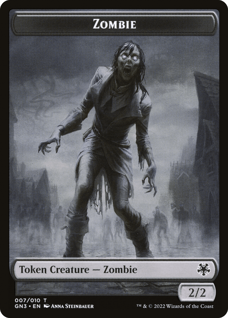 Zombie (TGN3-007) - Game Night: Free-for-All Tokens