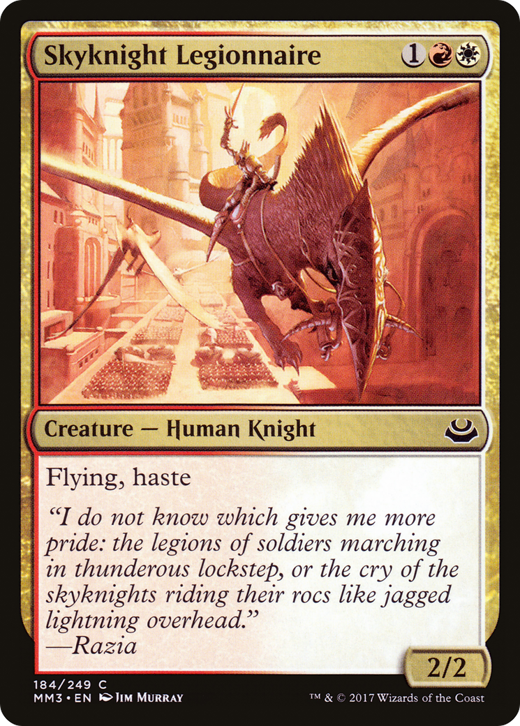 Skyknight Legionnaire [Modern Masters 2017] Foil