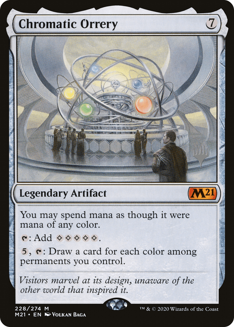 Chromatic Orrery (Promo Pack) [Core Set 2021 Promos] Foil