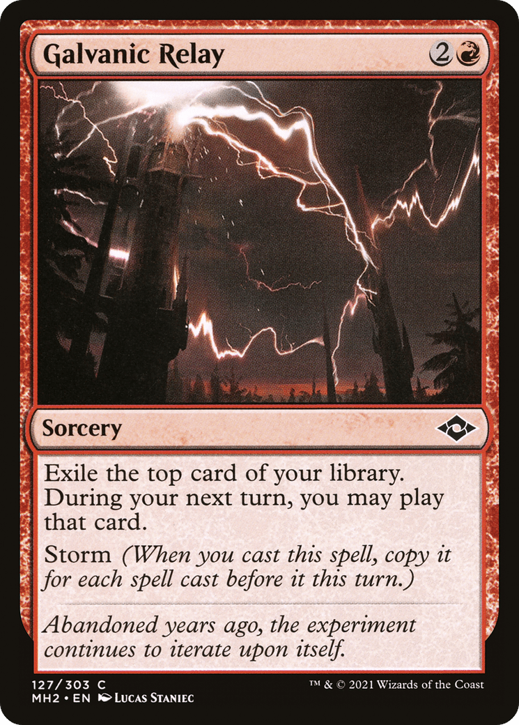 Galvanic Relay [Modern Horizons 2] Foil