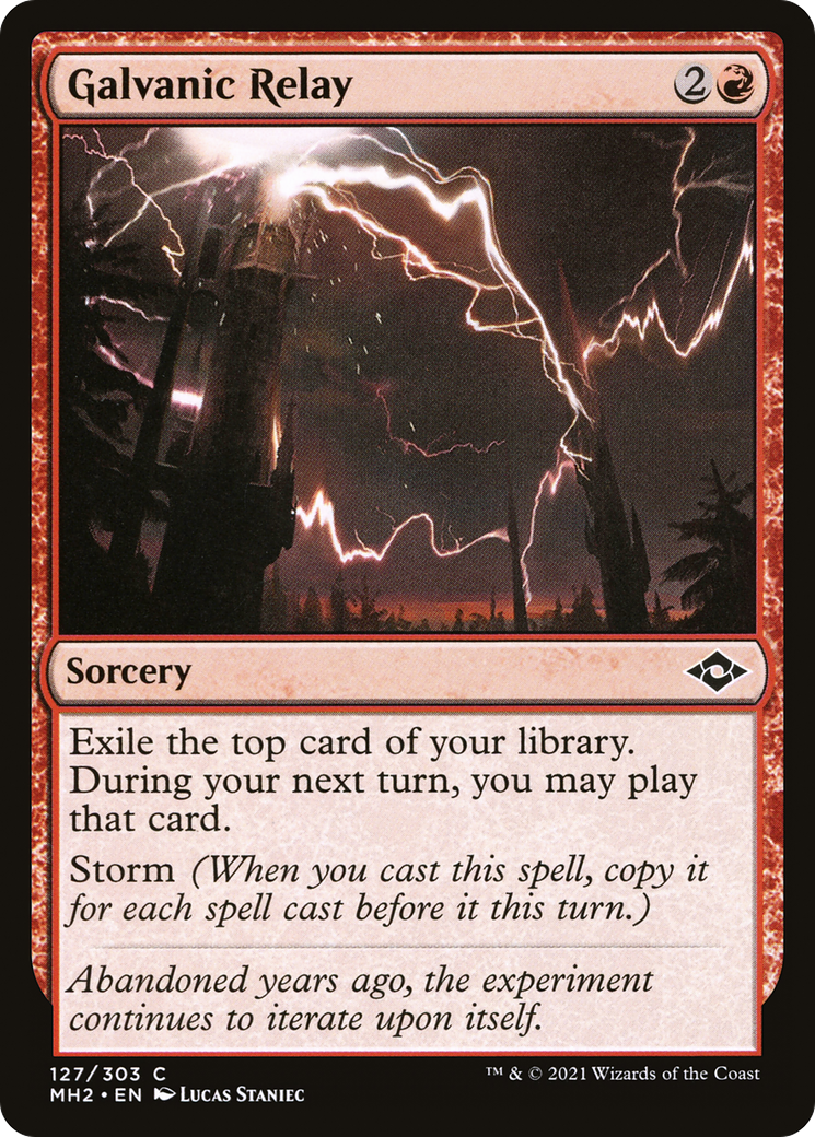 Galvanic Relay [Modern Horizons 2] Foil
