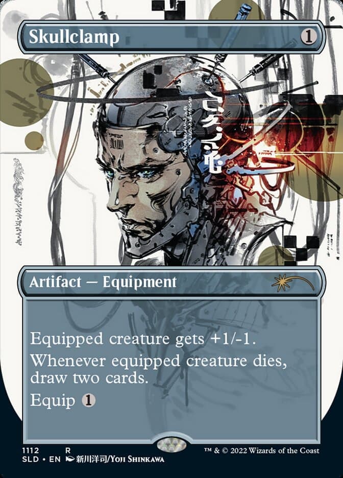 Skullclamp (Borderless) [Secret Lair Drop Series] Foil