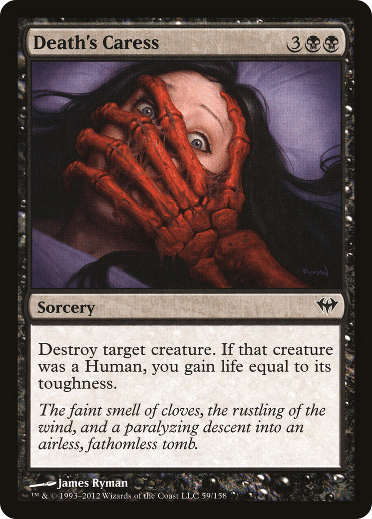 Death's Caress [Dark Ascension] Foil
