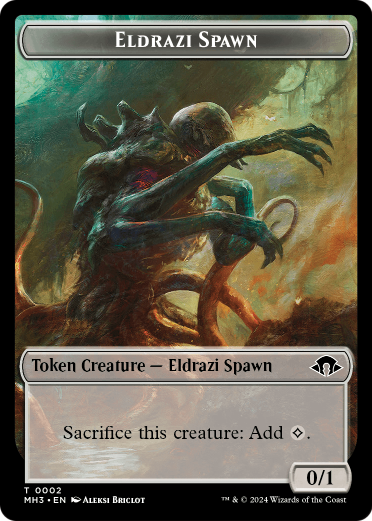 Eldrazi Spawn (TMH3-002) - Modern Horizons 3 Tokens