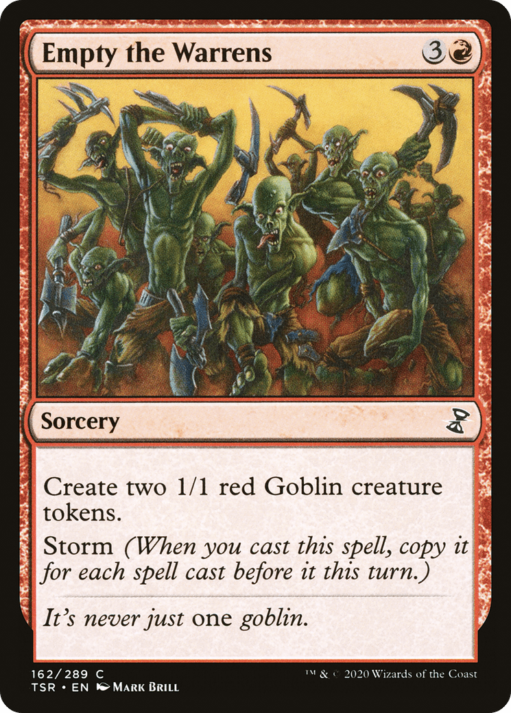 Empty the Warrens [Time Spiral Remastered] Foil