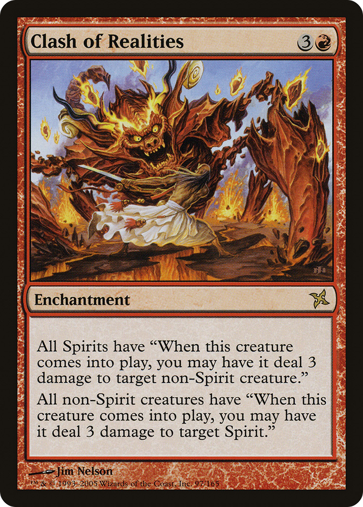 Clash of Realities [Betrayers of Kamigawa] Foil