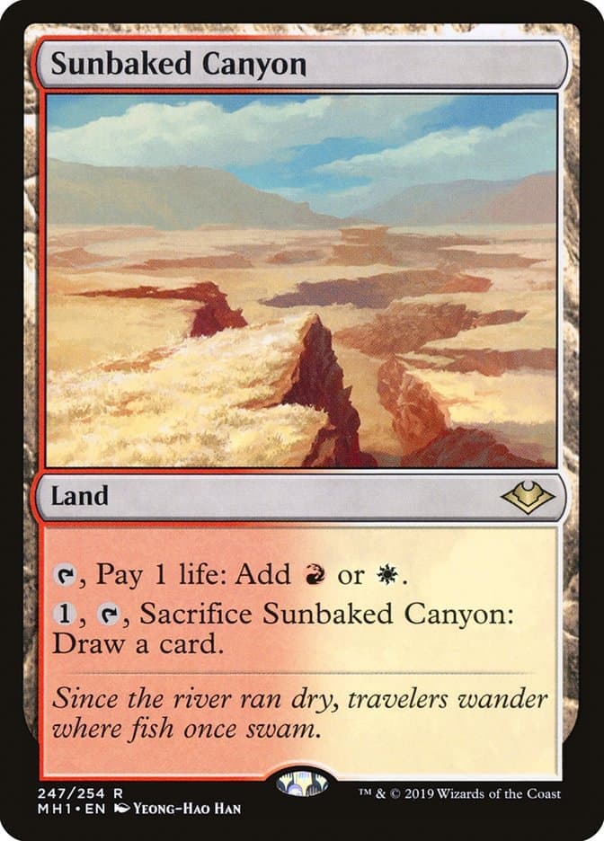 Sunbaked Canyon [Modern Horizons] Foil