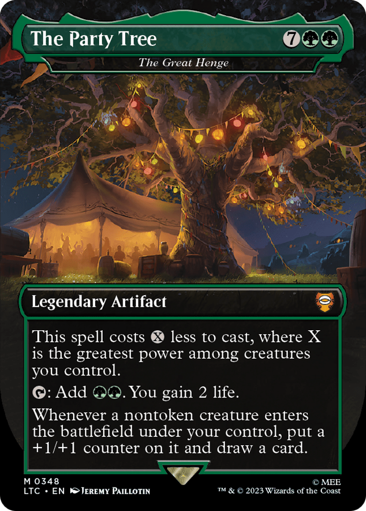 The Party Tree - The Great Henge [The Lord of the Rings: Tales of Middle-Earth Commander] Foil