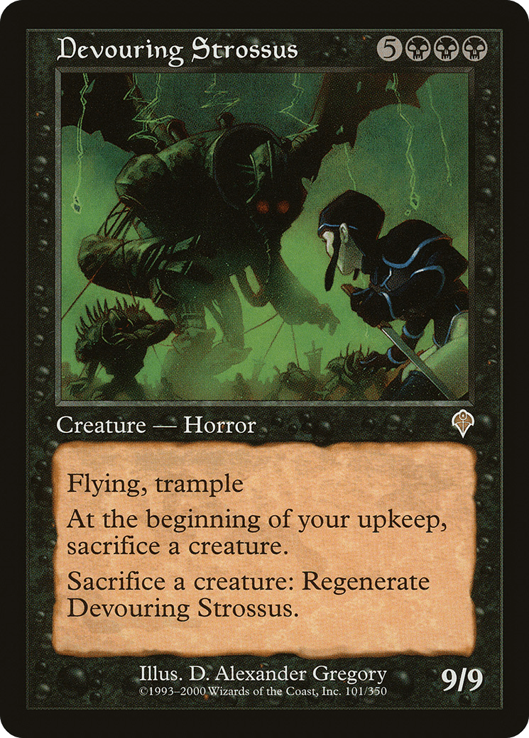 Devouring Strossus [Invasion] Foil