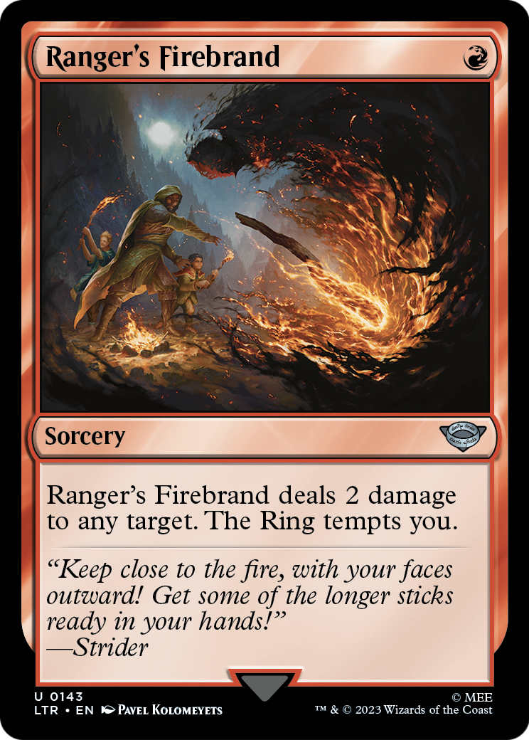 Ranger's Firebrand [The Lord of the Rings: Tales of Middle-Earth] Foil