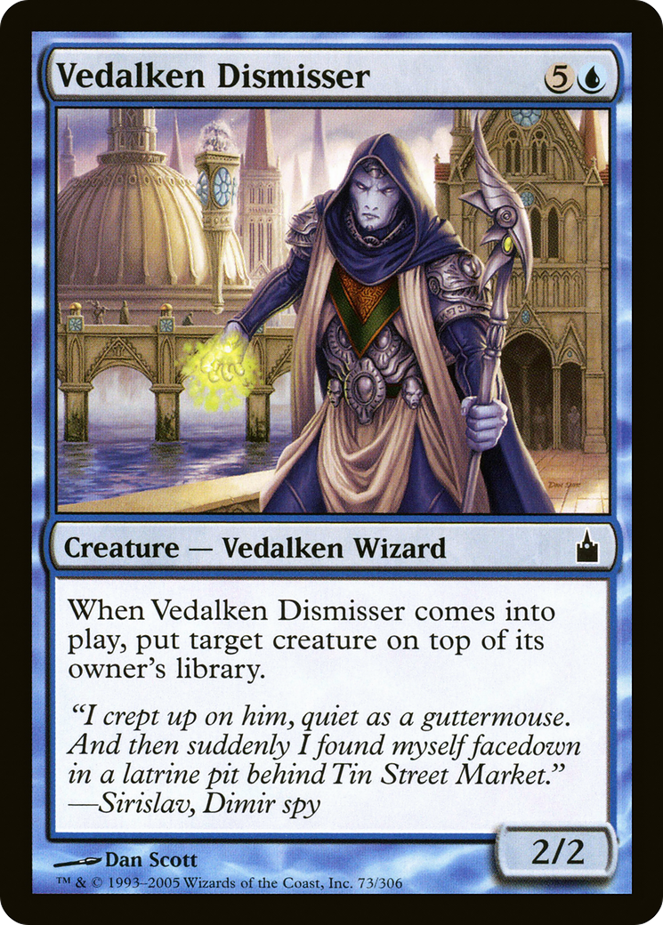 Vedalken Dismisser [Ravnica: City of Guilds] Foil