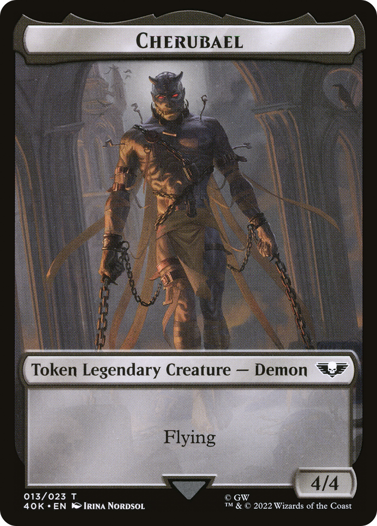 Cherubael (T40K-013) - Warhammer 40,000 Tokens