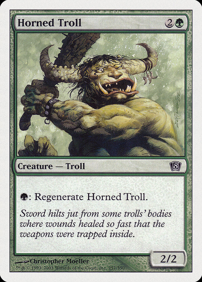 Horned Troll 257 (8th Edition) 