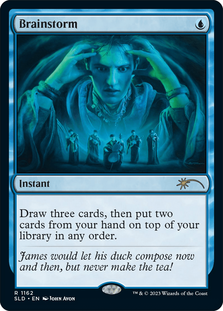 Brainstorm (1162) [Secret Lair Drop Series] Foil