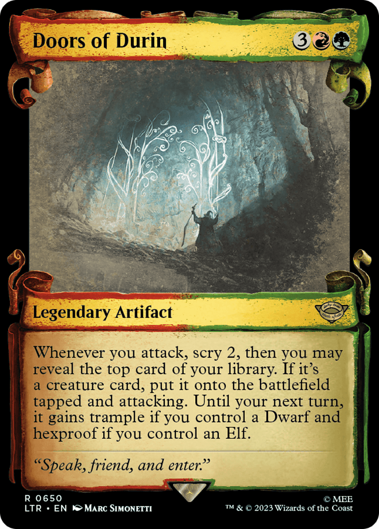 Doors of Durin [The Lord of the Rings: Tales of Middle-Earth Showcase Scrolls] Foil