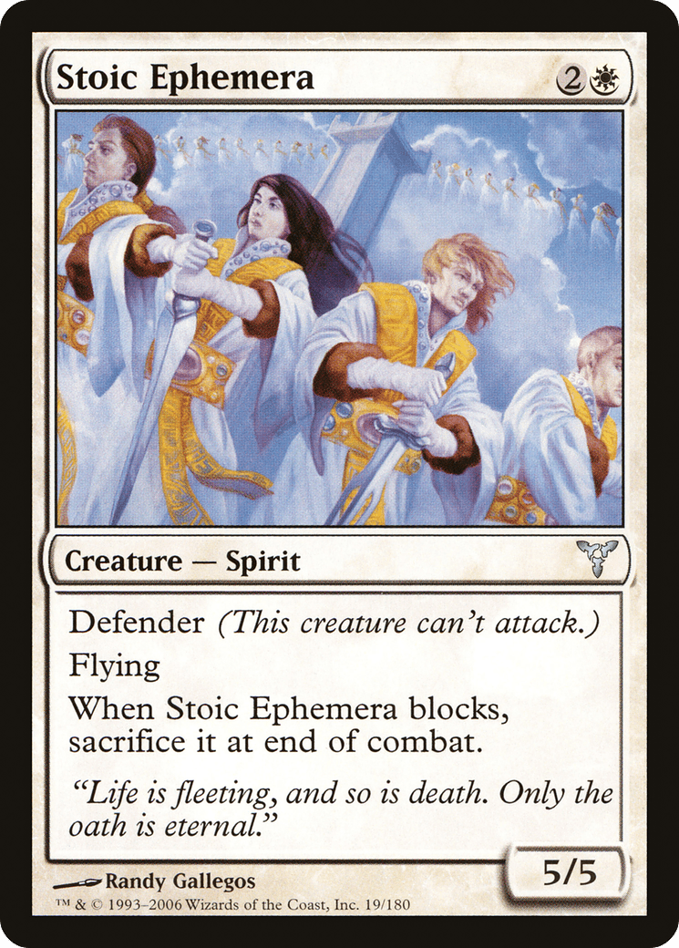 Stoic Ephemera [Dissension] Foil
