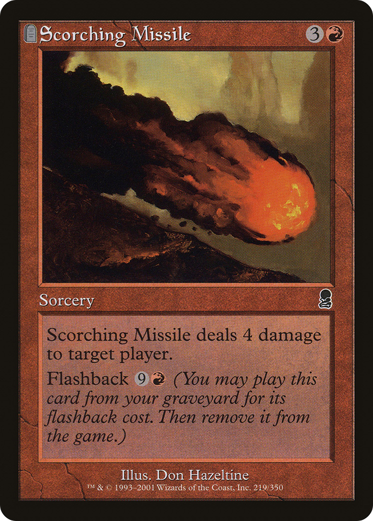 Scorching Missile [Odyssey]