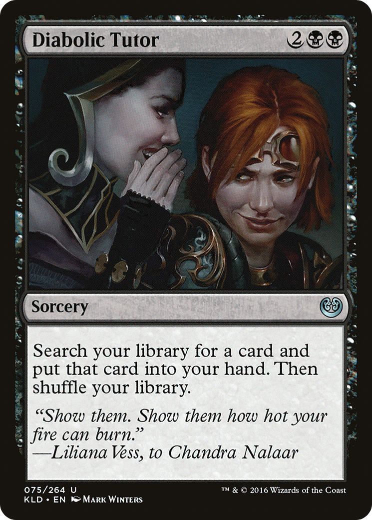 Diabolic Tutor [Kaladesh] Foil