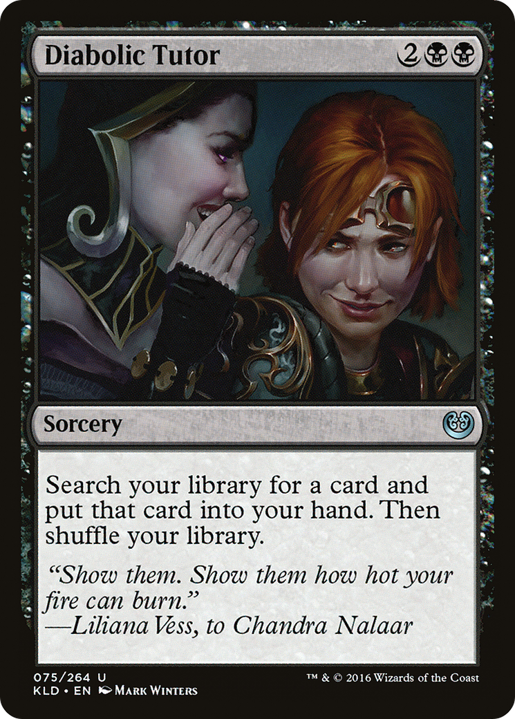 Diabolic Tutor [Kaladesh] Foil