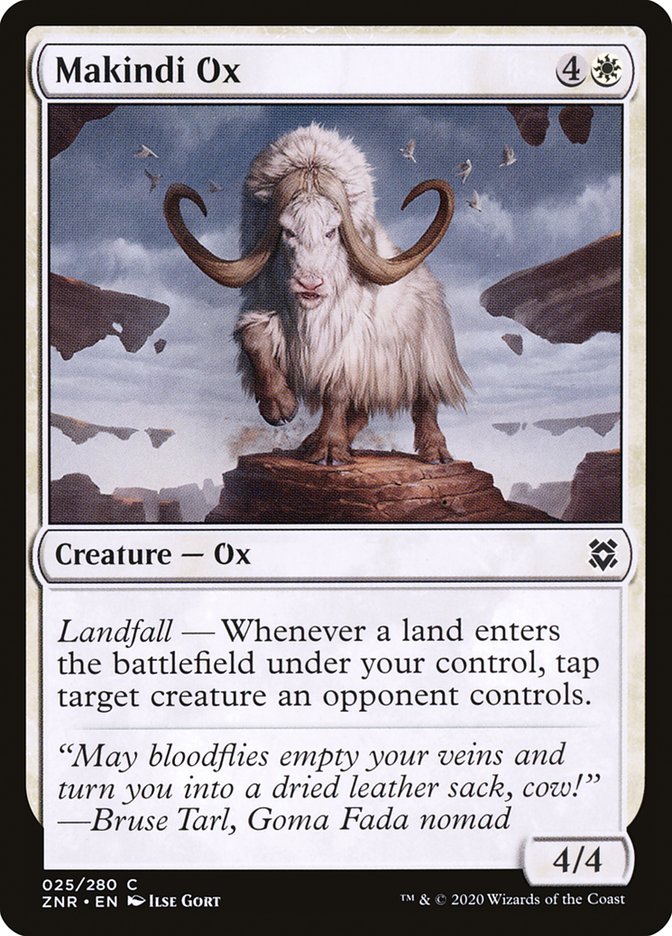 Makindi Ox 25/280 (Zendikar Rising) 