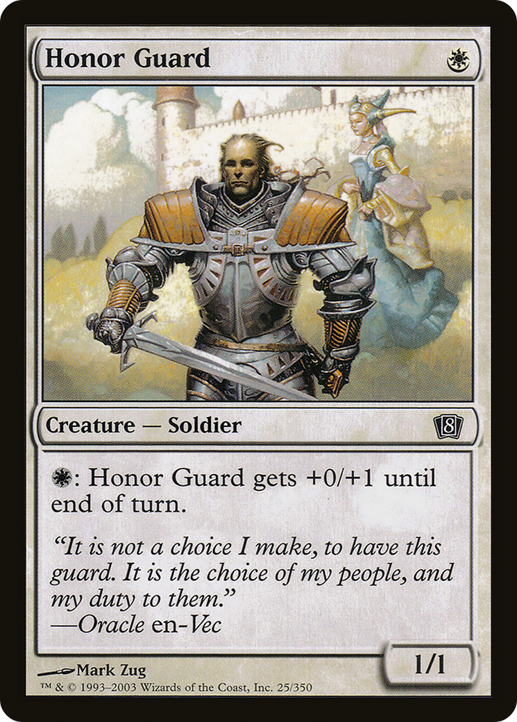 Honor Guard [Eighth Edition] Foil