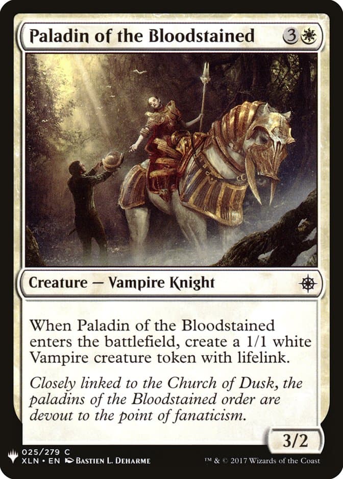 Paladin of the Bloodstained |  (XLN-25) [The List]