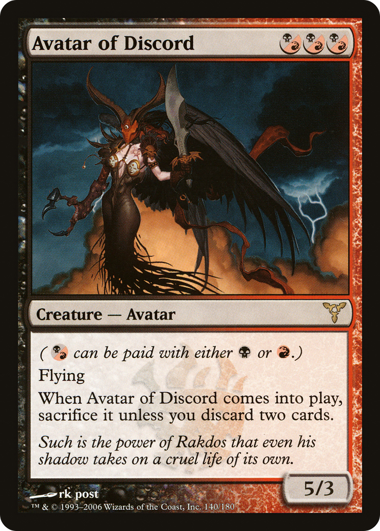 Avatar of Discord [Dissension] Foil