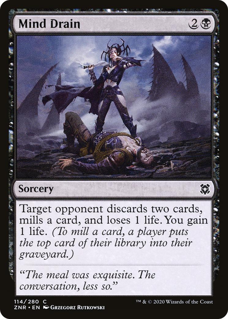 Mind Drain [Zendikar Rising]