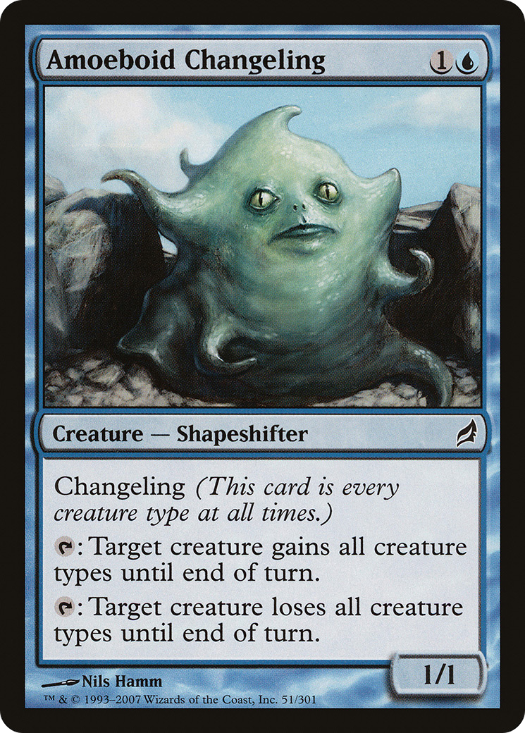 Amoeboid Changeling [Lorwyn] Foil