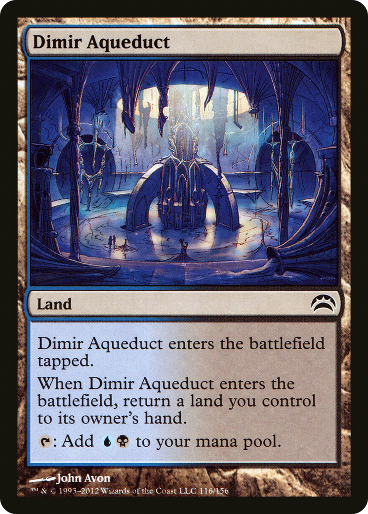 Dimir Aqueduct (116) [Planechase 2012]  Foil
