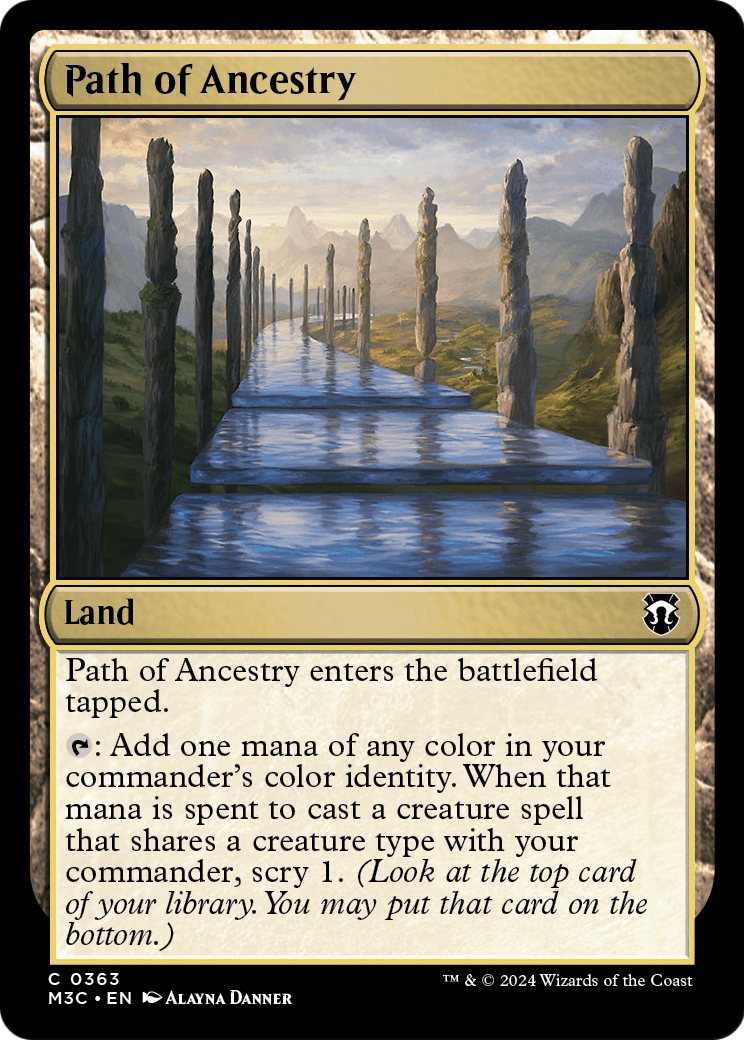 Path of Ancestry (M3C-363) - Modern Horizons 3 Commander Foil