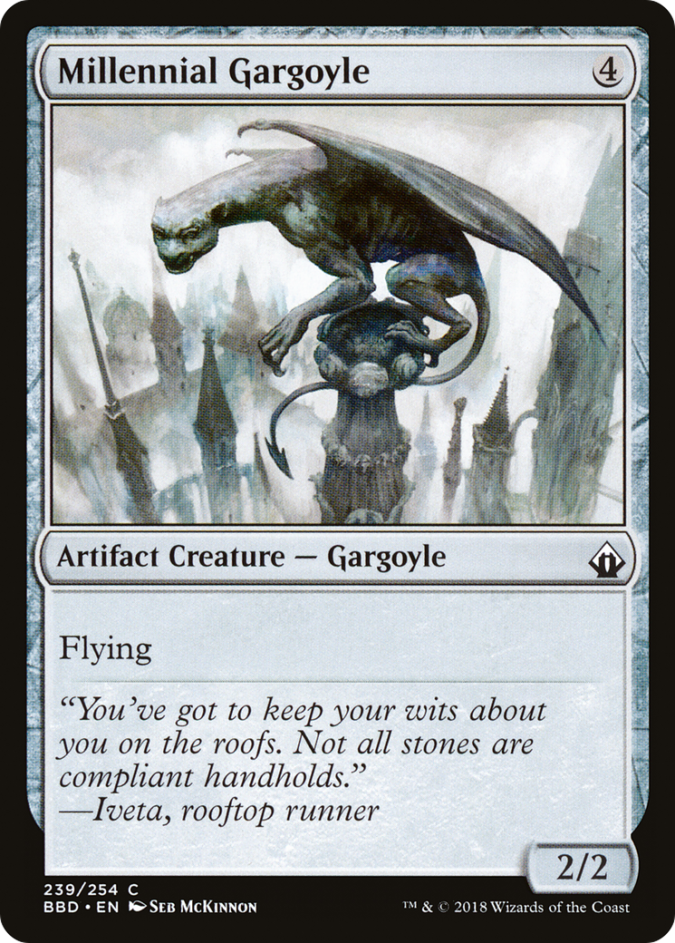Millennial Gargoyle [Battlebond] Foil