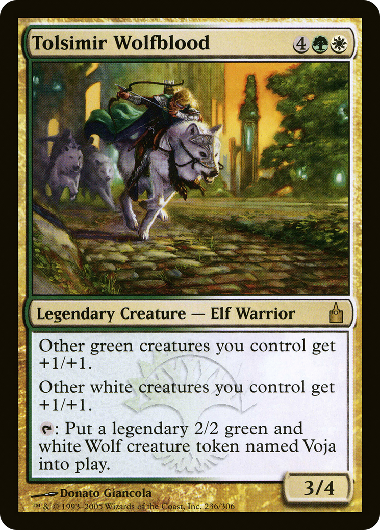 Tolsimir Wolfblood [Ravnica: City of Guilds] Foil