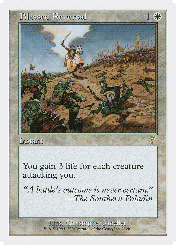 Blessed Reversal [Seventh Edition] Foil