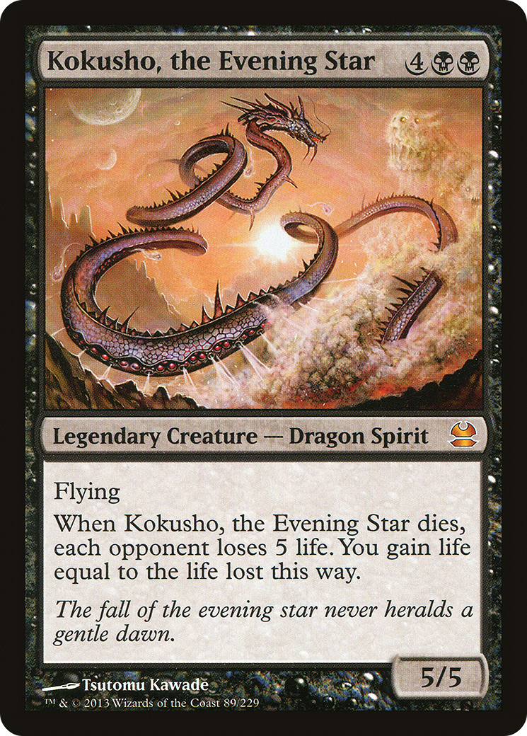 Kokusho, the Evening Star [Modern Masters] Foil