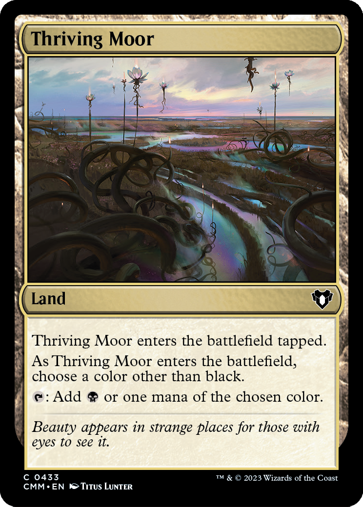 Thriving Moor [Commander Masters] Foil