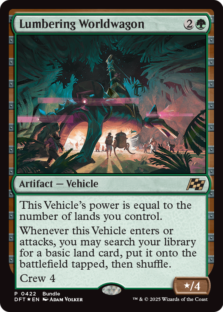 Lumbering Worldwagon (-422) [Unique and Miscellaneous Promos]