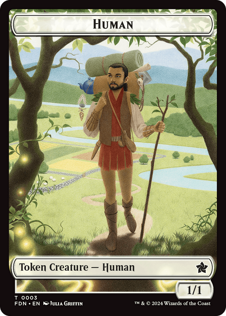 Human (TFDN-003) - Foundations Tokens Foil