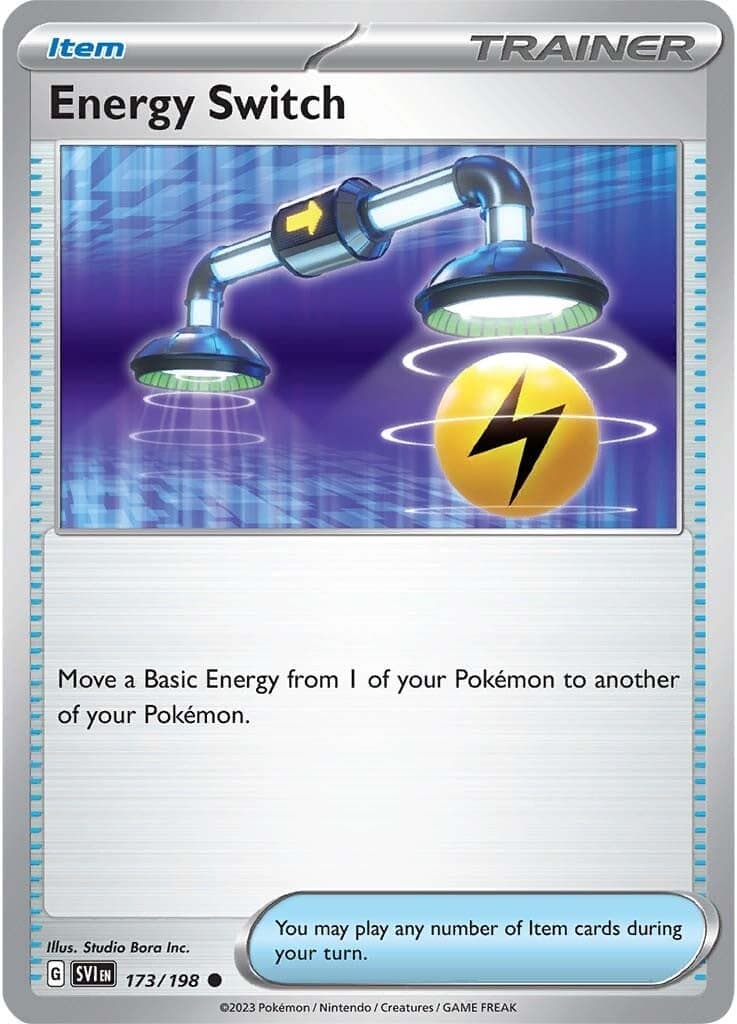 Energy Switch 173- SV01 Scarlet & Violet Base Set Reverse Holofoil
