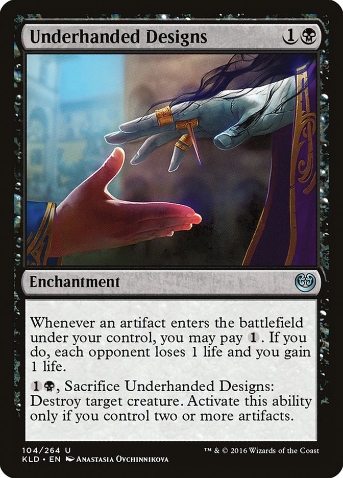 Underhanded Designs 104/264 (Kaladesh)  - Foil