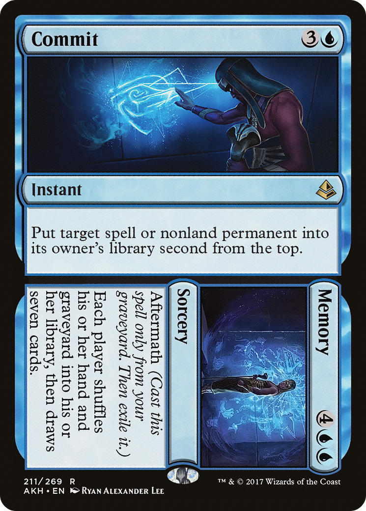 Commit // Memory [Amonkhet] Foil