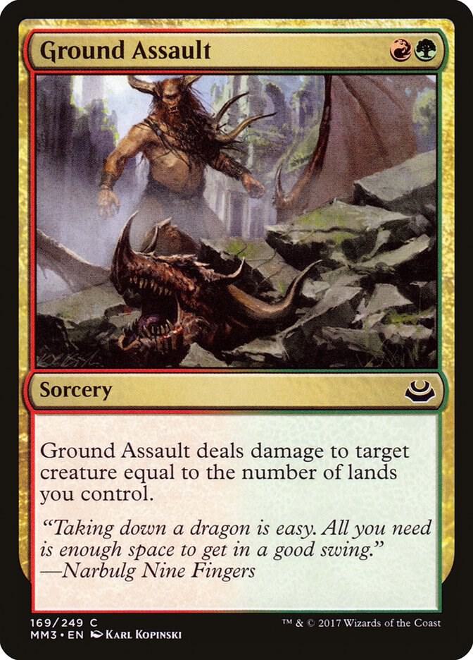 Ground Assault 169/249 (Modern Masters 2017) 