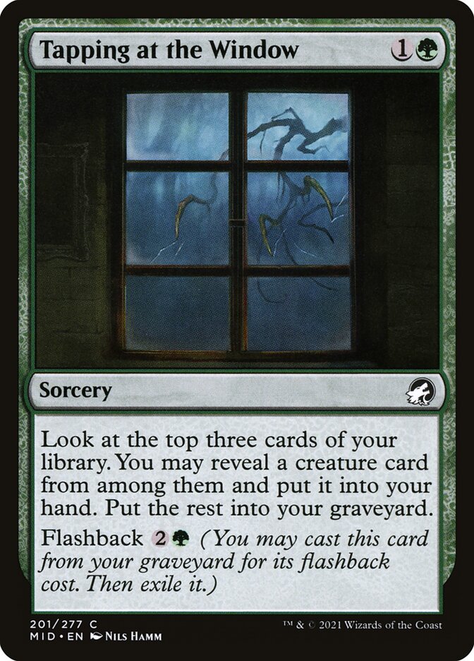 Tapping at the Window 201 (Innistrad: Midnight Hunt) 