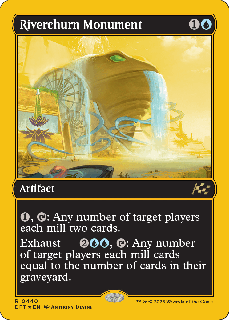 Riverchurn Monument |  Foil (440) [Aetherdrift]