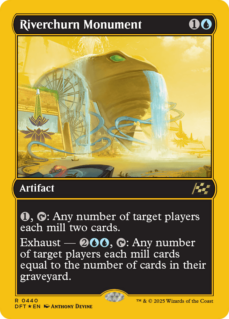 Riverchurn Monument |  Foil (440) [Aetherdrift]