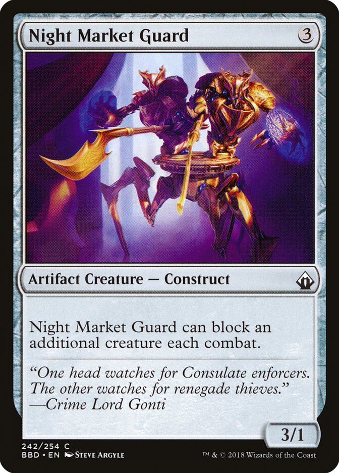 Night Market Guard 242/254 (Battlebond) 
