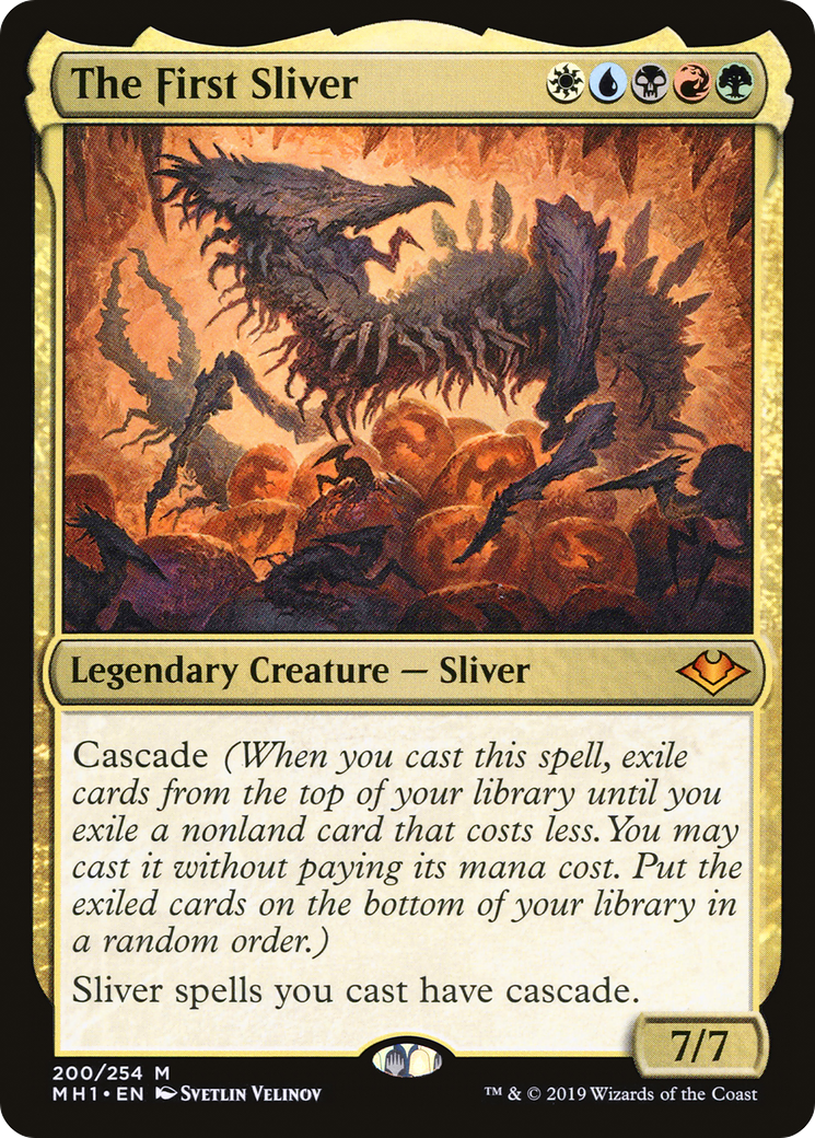 The First Sliver [Modern Horizons] Foil
