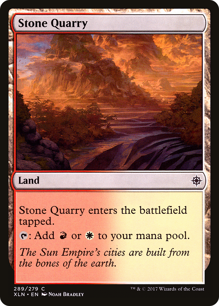 Stone Quarry (289) [Ixalan]  Foil